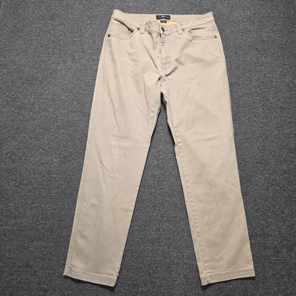 Sitka 3 Season Pants Tan Mens 34x32 Straight Leg Cotton Blend Outdoor 600079